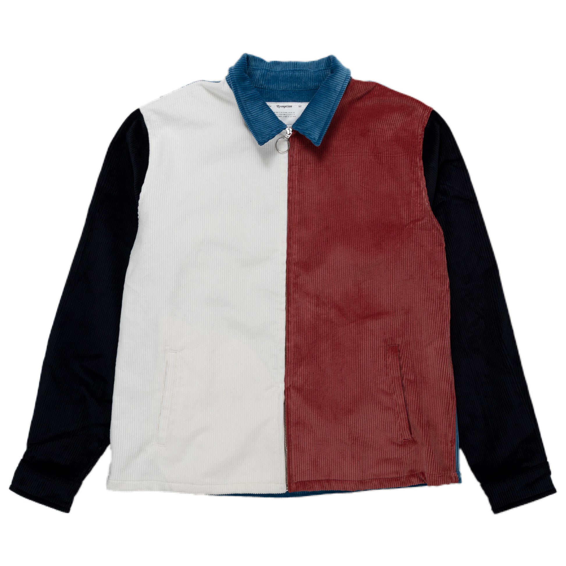 Reception SC Club Jacket Multi Color Outerwear Corduroy Front