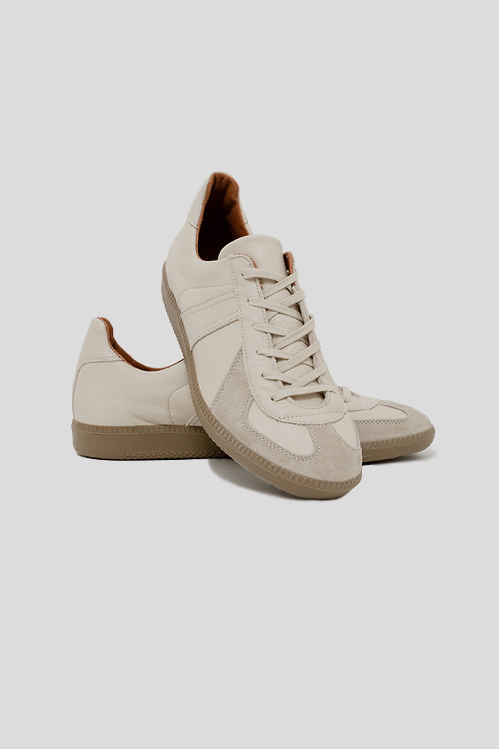 Reproduction of Found WMNS German Military Trainer Shoe in Panna