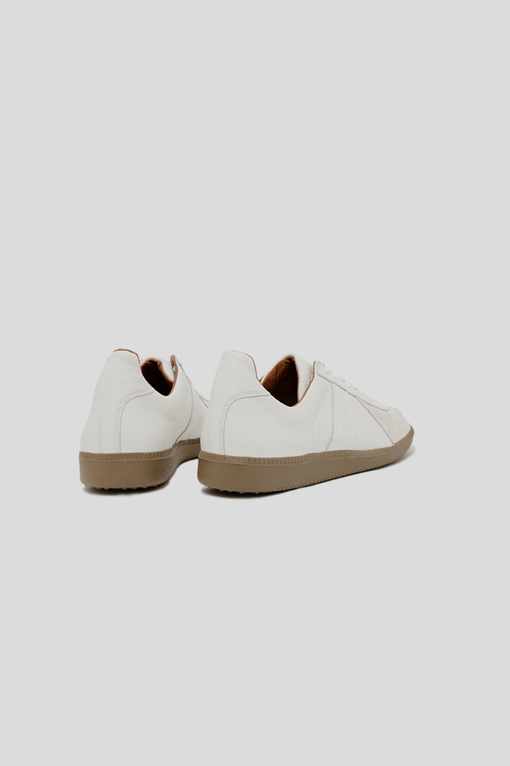 Reproduction of Found German Military Trainer Shoe in White