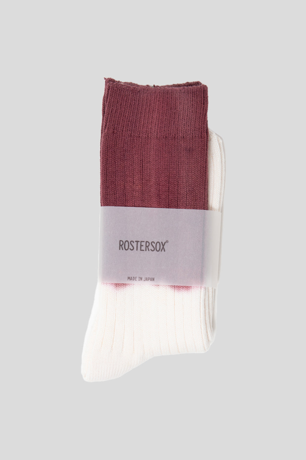 Rostersox HRD Rib Socks in Burgandy