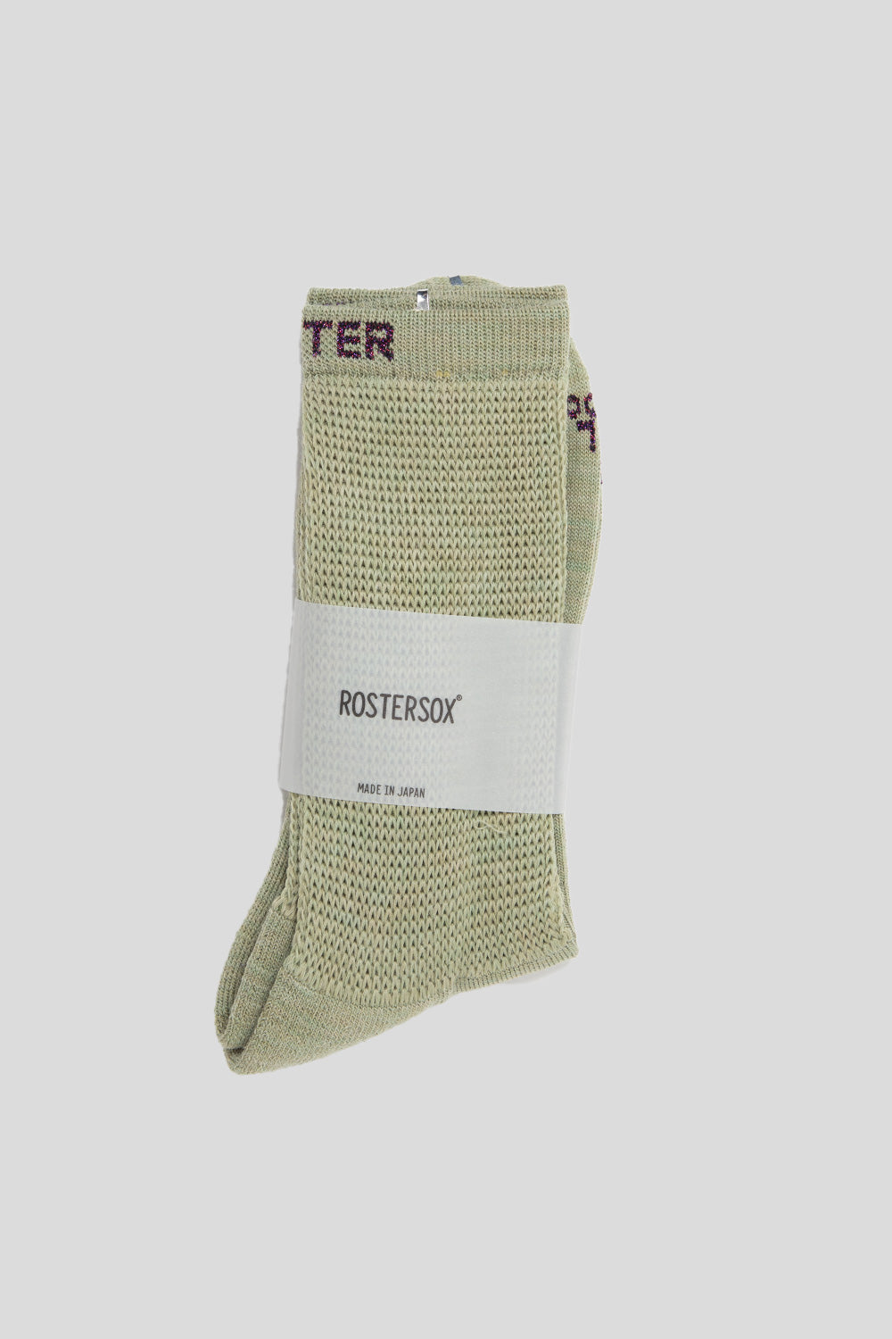 Rostersox Merino Wool Pile Socks in Green