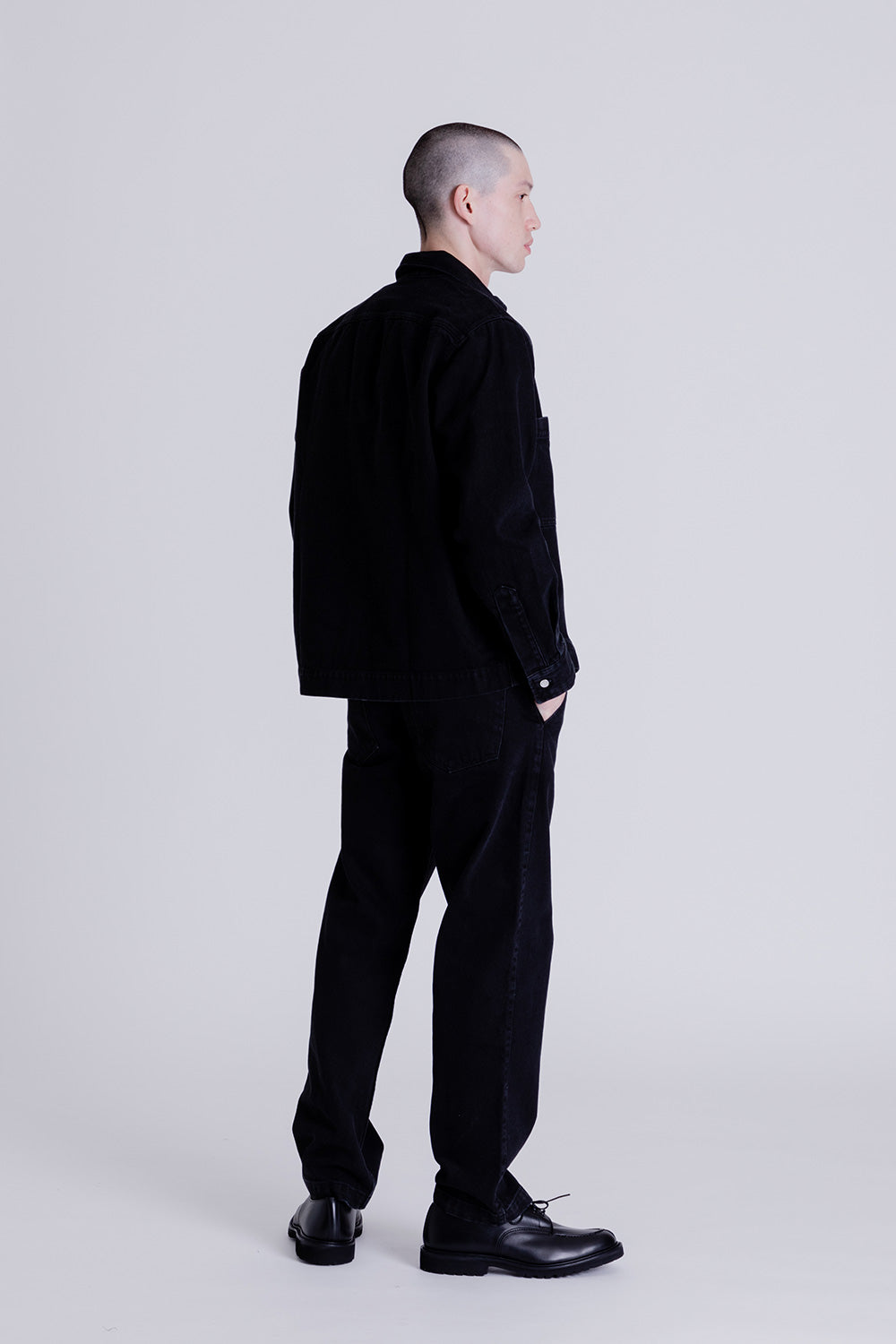 Schnayderman's Overshirt Workwear Denim in Black