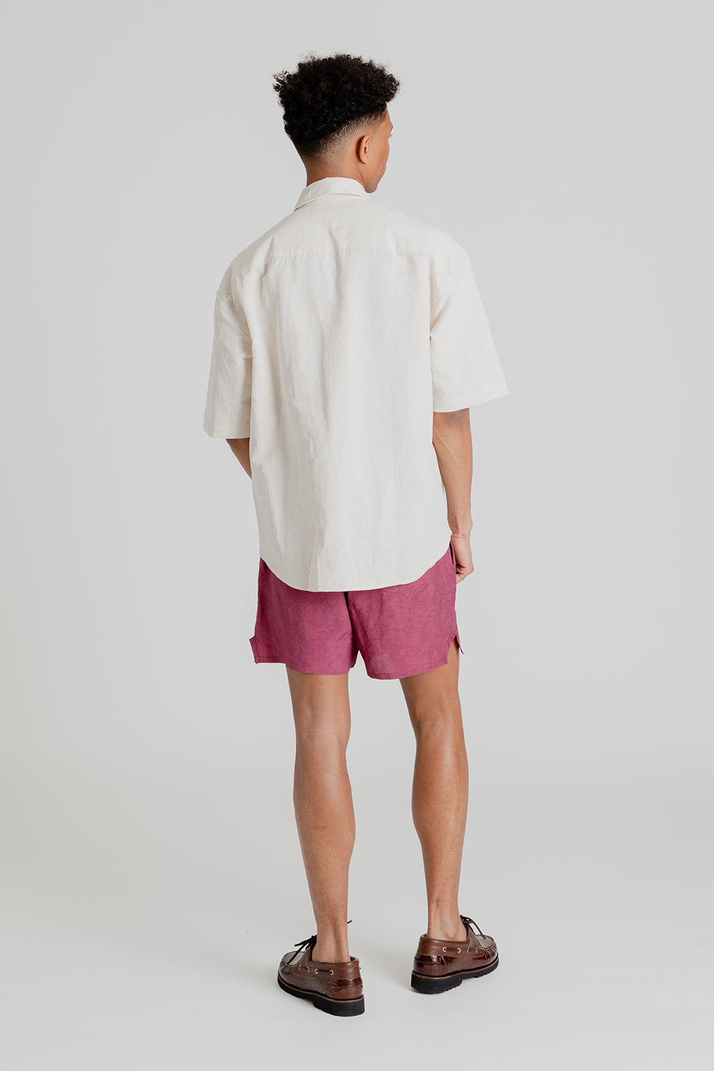 S.K. Manor Hill Sage Shirt in Bone