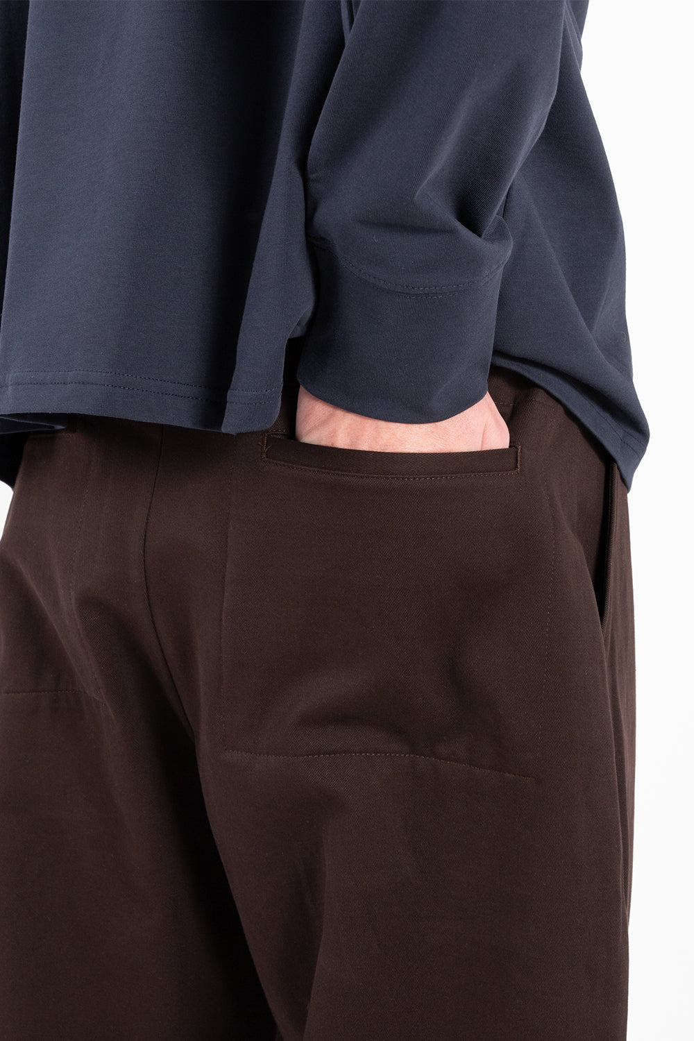 studio nicholson bionda pant espresso