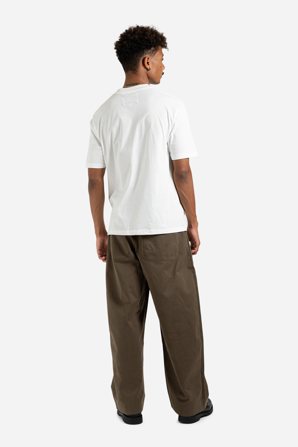 Studio Nicholson Acuna Pant in Nutmeg Curated at Jake and Jones