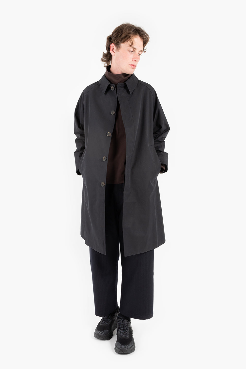 studio nicholson romer coat black