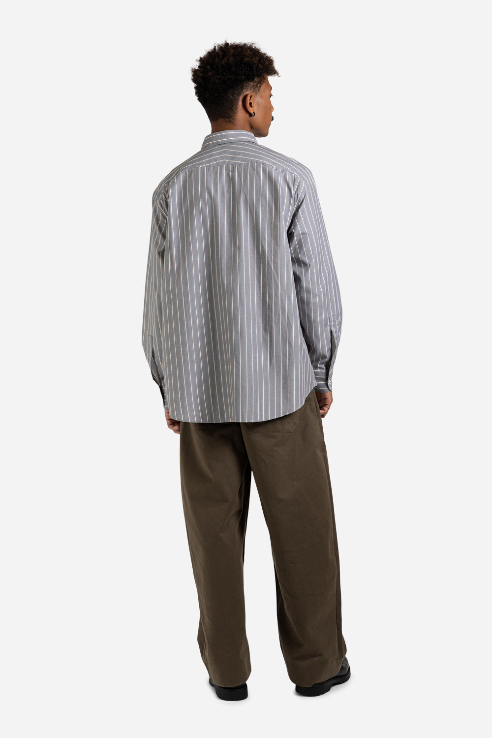 Studio Nicholson Santo Shirt in Multi Stripe - Wallace Mercantile Shop