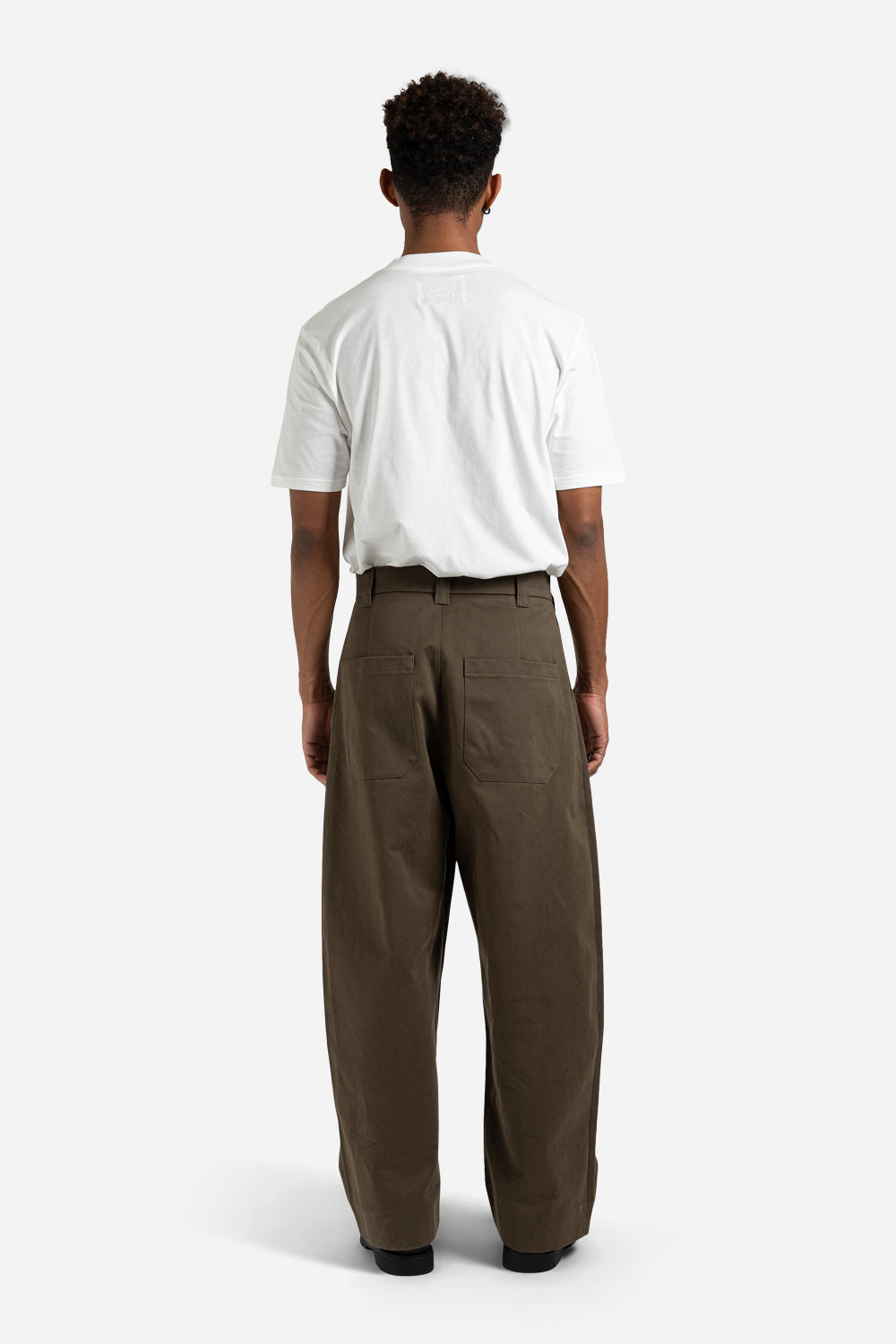 Studio Nicholson Sorte Pant in Army Green - Wallace Mercantile Shop