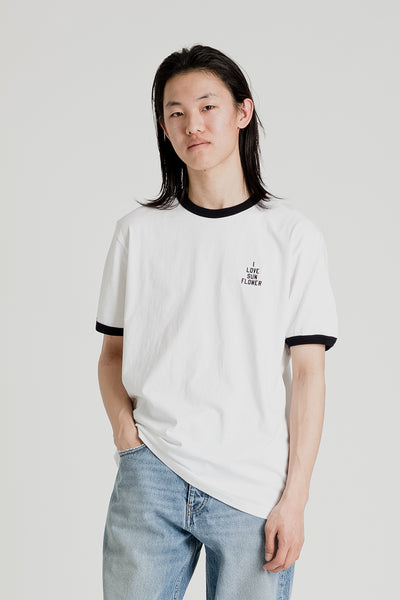 Sunflower Jagger T-Shirt in White | Wallace Mercantile Shop