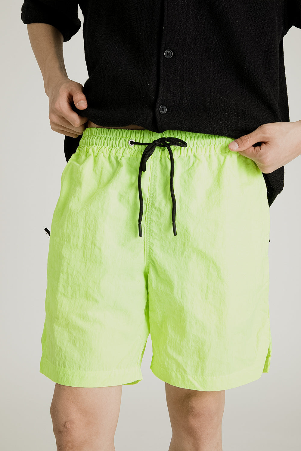 Neon yellow clearance shorts