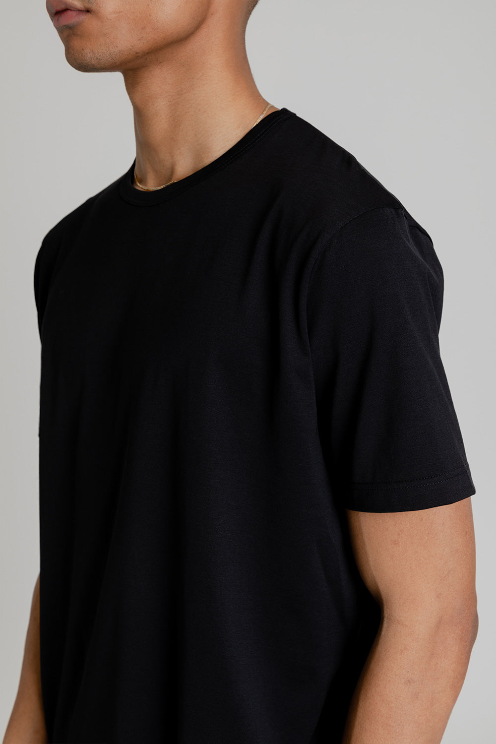 Sunspel Classic T-Shirt in Black