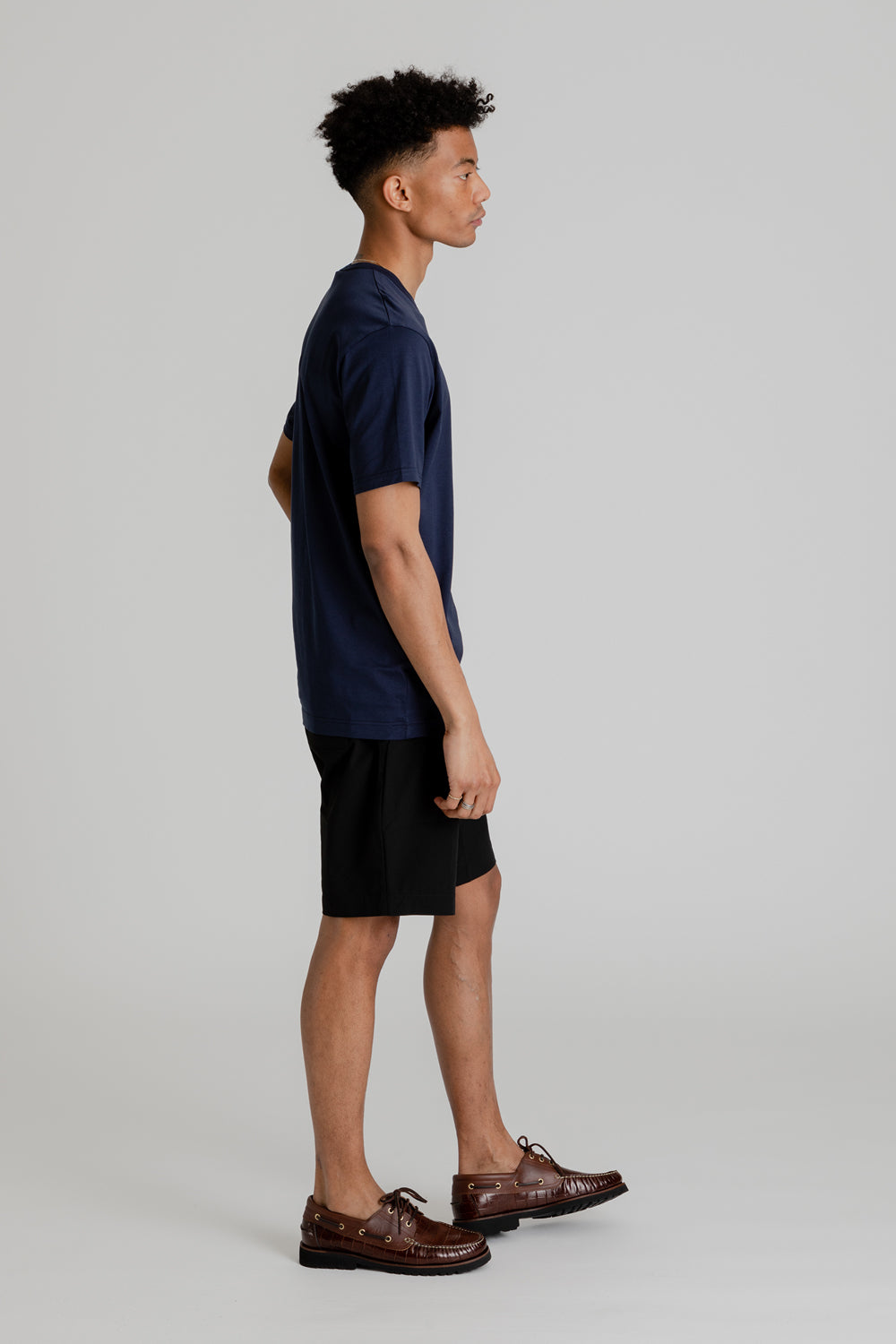 Sunspel classic T-shirt shoulder - IetpShops shop online - Louis