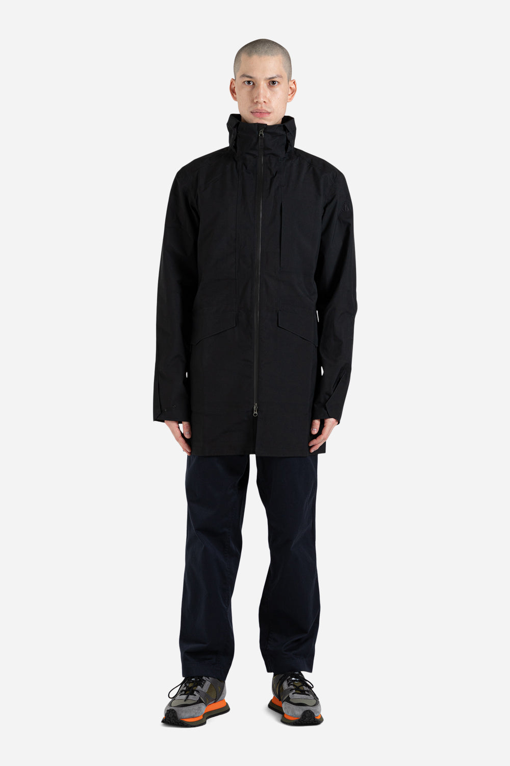 Poutnik Shield Coat GTX in Caviar Black - Wallace Mercantile Shop