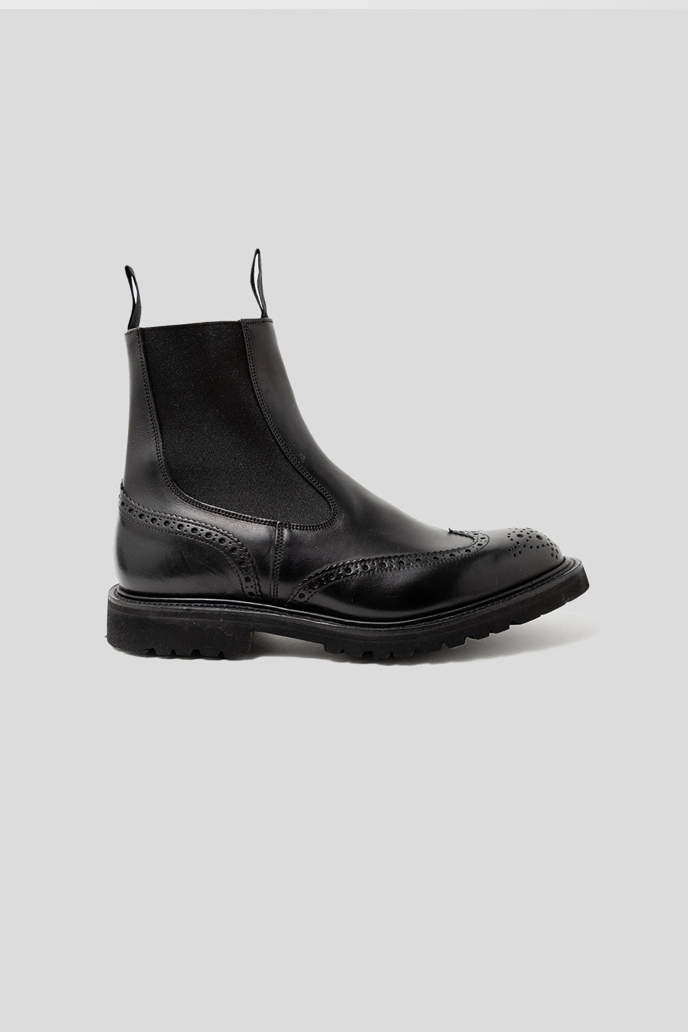 Tricker&#39;s Henry Vi-Lite Country Dealer Boot in Black Olivvia Classic
