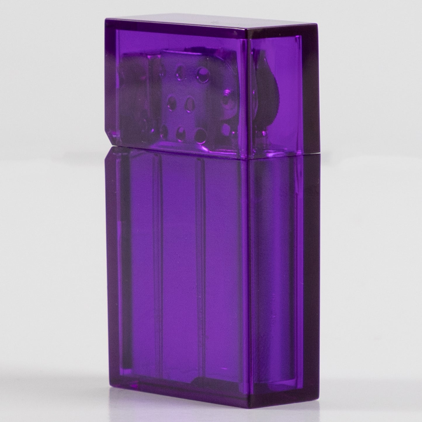 Hard Edge Lighter - Clear Purple