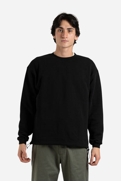 Uniform Bridge Basic Sweatshirt in Black - Wallace Mercantile Shop