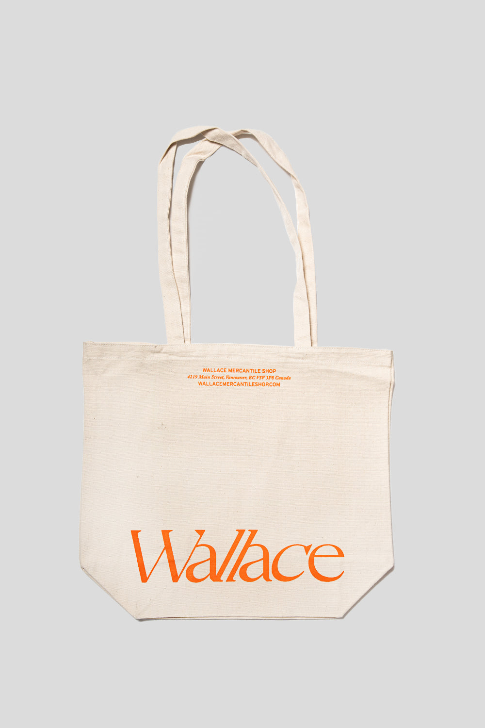 Wallace Tote bag in Natural / Orange